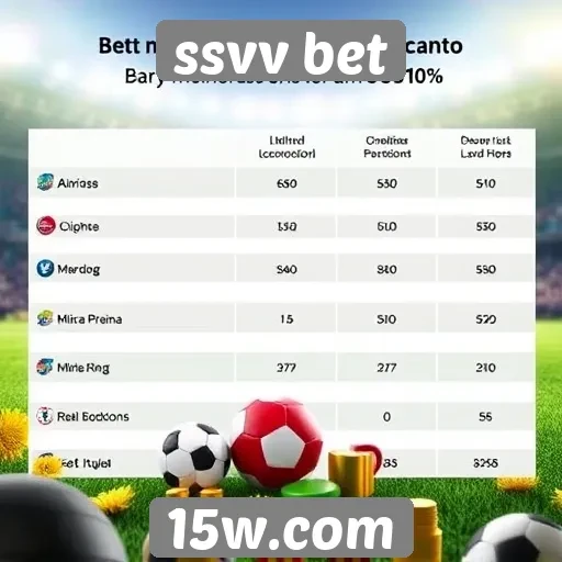 Comparativo de bônus oferecidos pelo ssvv bet